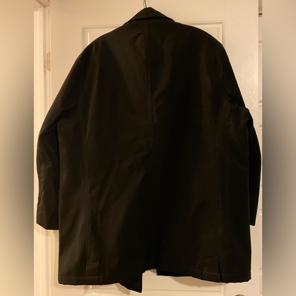 Mens black Alfred Sung Insulated Jacket size 46 long - Picture 2 of 7
